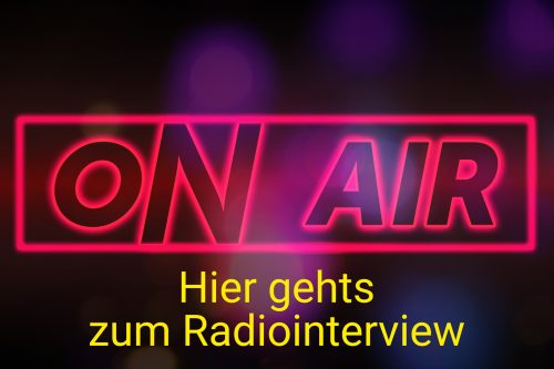 on air: Hier gehts zum Radiointerview